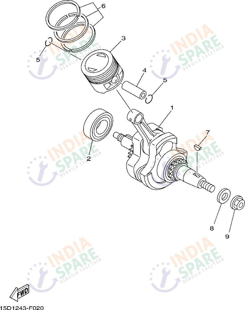 CRANKSHAFT & PISTON